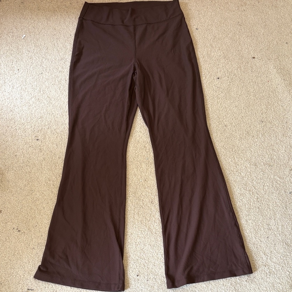 Women's Brown Flared leggings